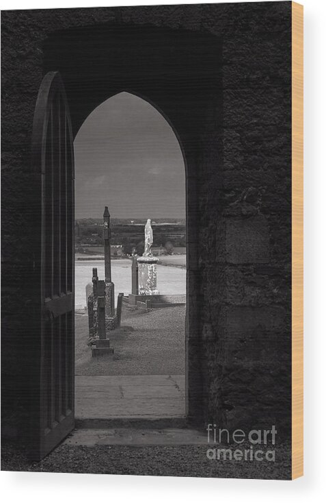 Cashel Wood Print featuring the photograph Open doorway by Agnes Caruso
