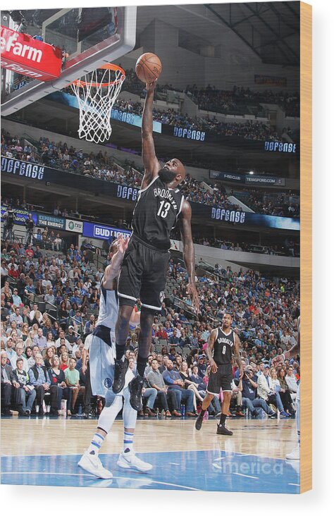 Quincy Acy Wood Print featuring the photograph Quincy Acy by Danny Bollinger