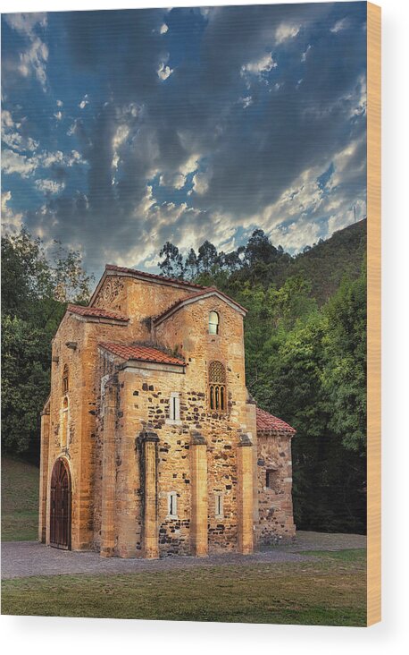 Church Wood Print featuring the photograph San Miguel de Lillo by Micah Offman