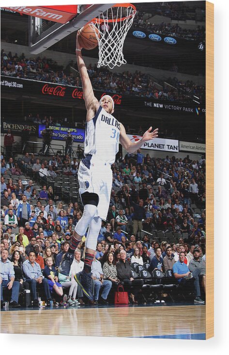 Seth Curry Wood Print featuring the photograph Seth Curry by Danny Bollinger
