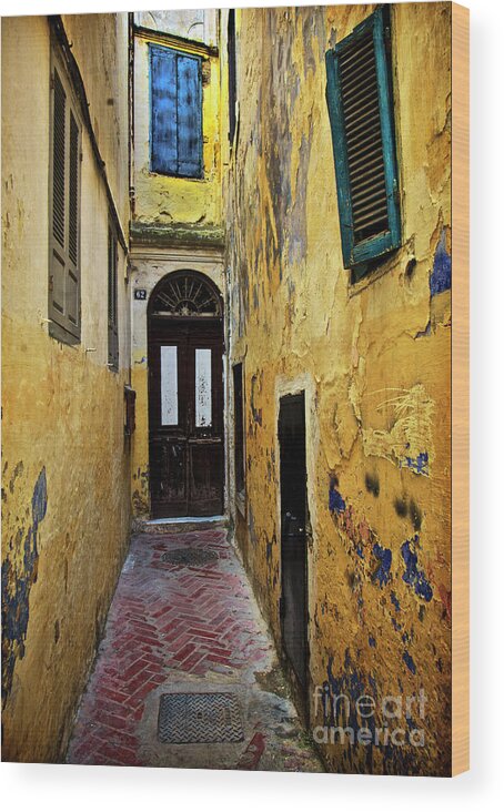 Tangier Wood Print featuring the photograph Tangier, Morocco by David Little-Smith