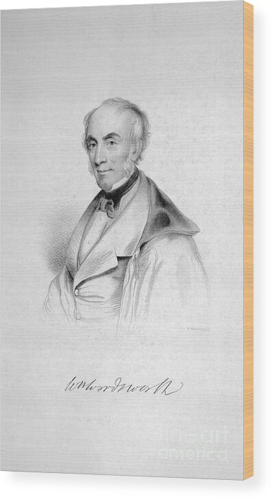 Art Wood Print featuring the photograph Portrait Of Poet William Wordsworth by Bettmann