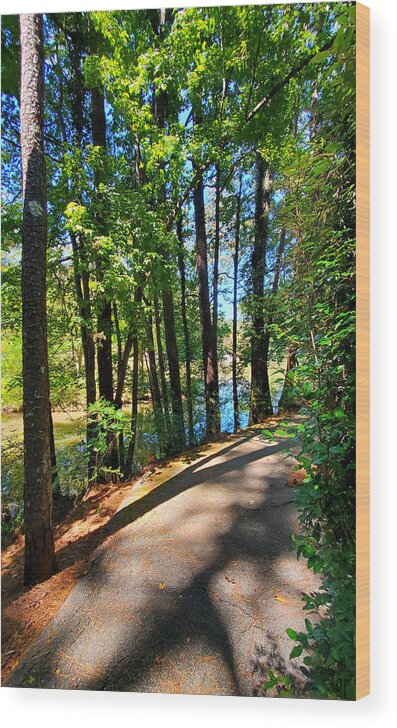  Georgetown Lake Park Hoover Alabama Wood Print featuring the photograph Georgetown Lake Park #16 by Kenny Glover