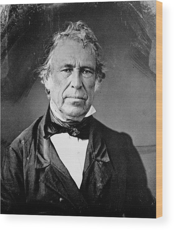 1850 Wood Print featuring the photograph Zachary Taylor (1784-1850) #34 by Granger