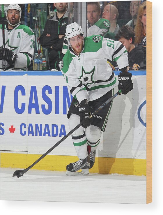 People Wood Print featuring the photograph Dallas Stars V Buffalo Sabres by Bill Wippert