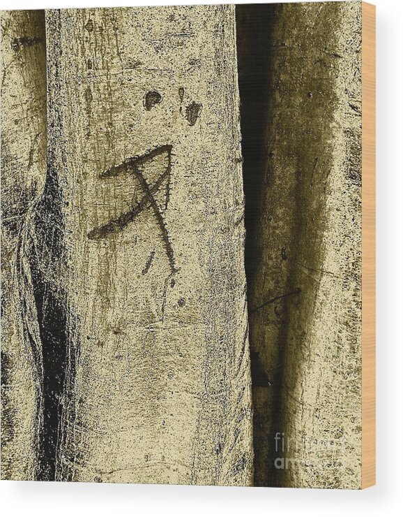 Tree Wood Print featuring the photograph Father of Life by Fei A