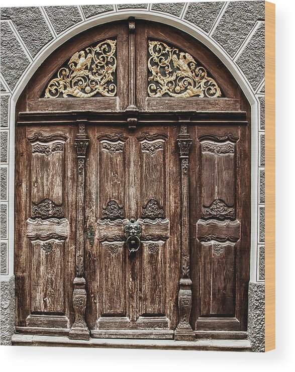  Wood Print featuring the photograph Old Door I by Patrick Boening