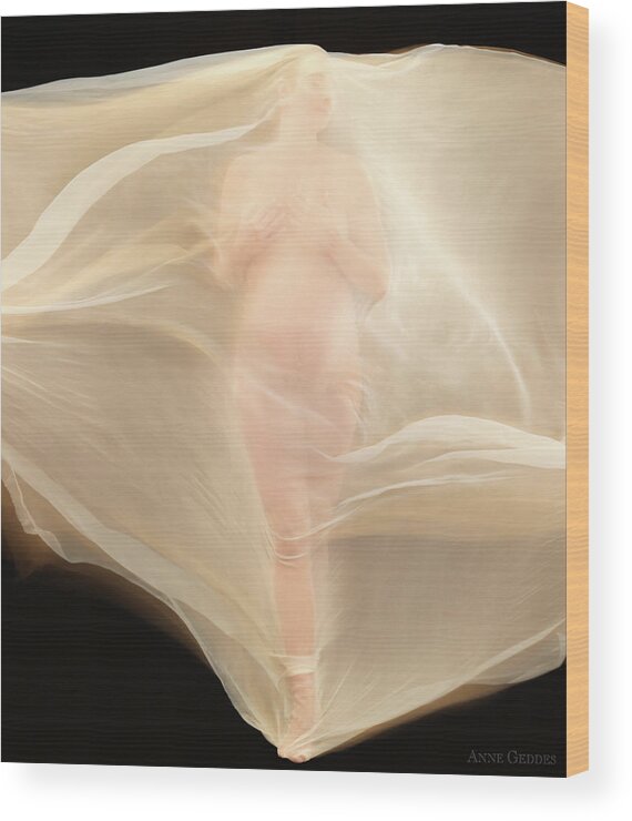 Pregnancy Wood Print featuring the photograph Olivia Pregnant by Anne Geddes