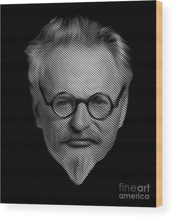 Trotsky Wood Print featuring the digital art Leon Trotsky by Cu Biz
