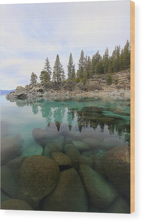 Lake Tahoe Wood Print featuring the photograph Secret Dream by Sean Sarsfield
