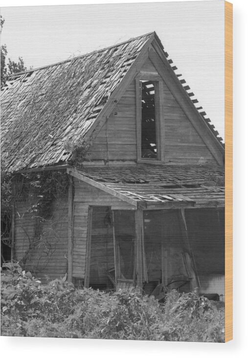  Wood Print featuring the photograph Moms-old-OK-room by Curtis J Neeley Jr
