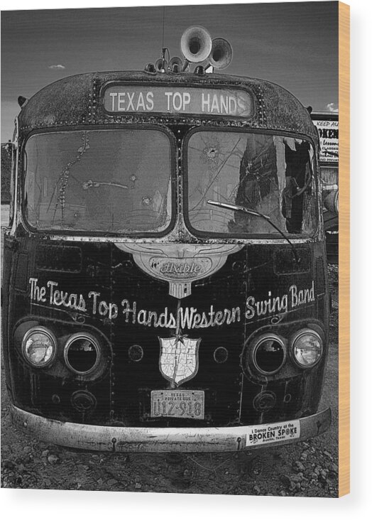 Texas Top Hands Wood Print featuring the photograph Texas Top Hands #1 by Jim Mathis