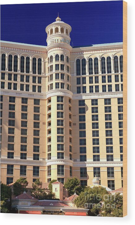 Bellagio Wood Print featuring the photograph Bellagio Las Vegas by John Rizzuto