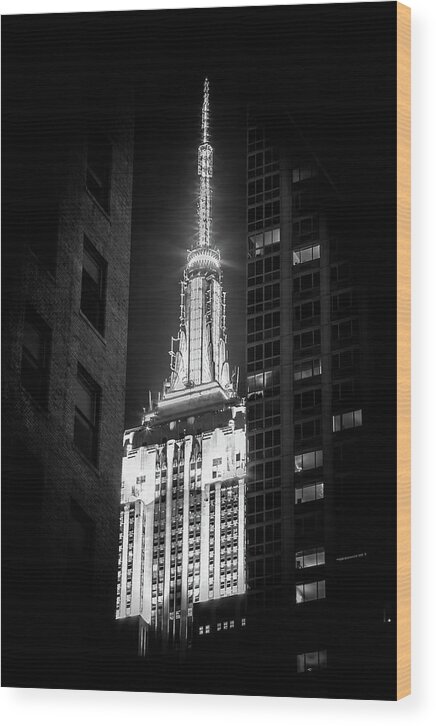 Empire State Building Wood Print featuring the photograph Hidden Gem by Az Jackson