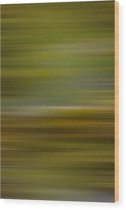 Abstract Wood Print featuring the digital art Living Water X by Jon Glaser