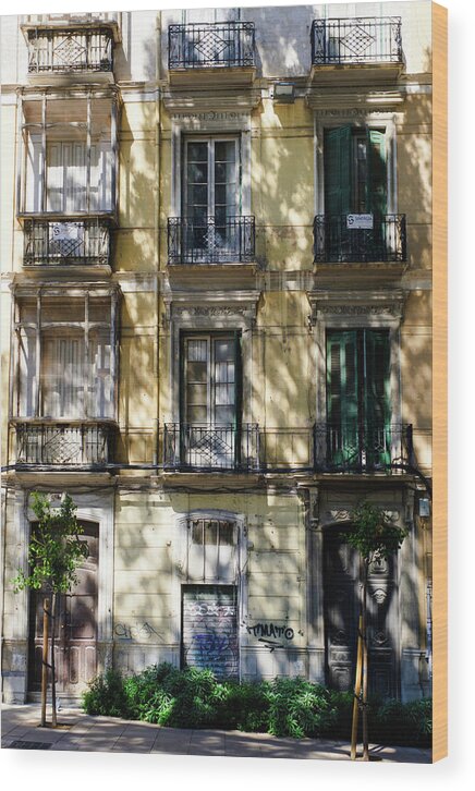Balconies Wood Print featuring the photograph Dappled by Gary Browne