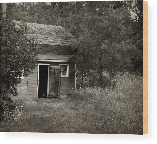 Hovind Wood Print featuring the photograph Old Barn #1 by Scott Hovind