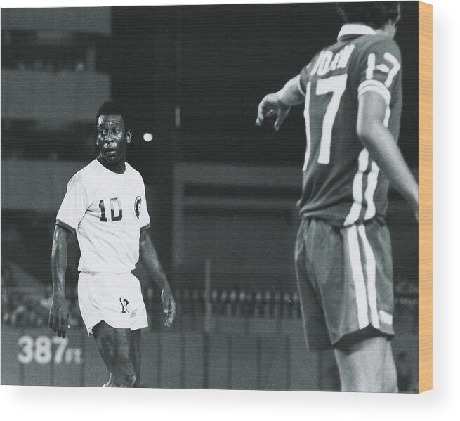 classic Wood Print featuring the photograph Pele #12 by Retro Images Archive