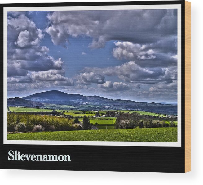 Mountain Wood Print featuring the photograph Slievenamon #2 by Joe Cashin