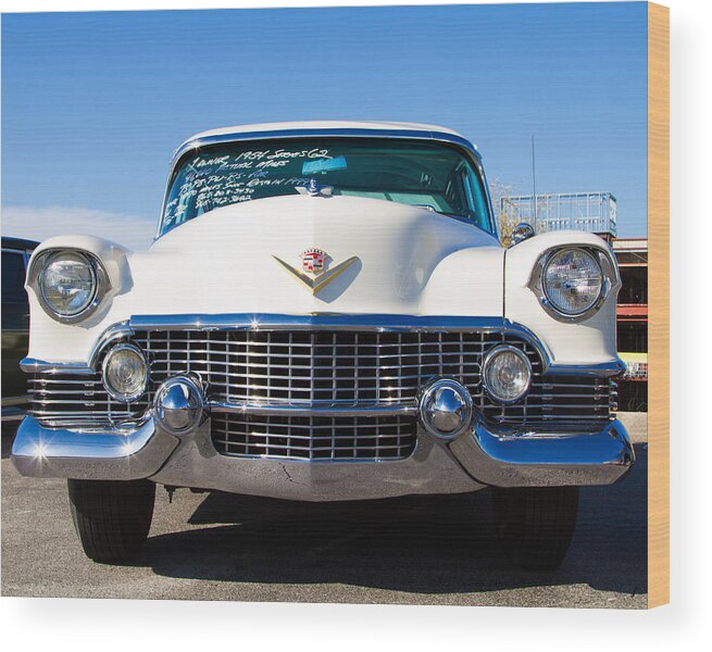 Cadillac Wood Print featuring the photograph 54 Caddy by Robert L Jackson