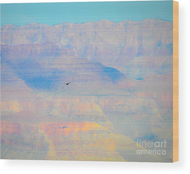Grand Wood Print featuring the photograph Condor Series A by Cheryl McClure