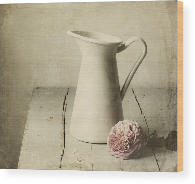 Pitcher Wood Print featuring the photograph Femininity by Amy Weiss