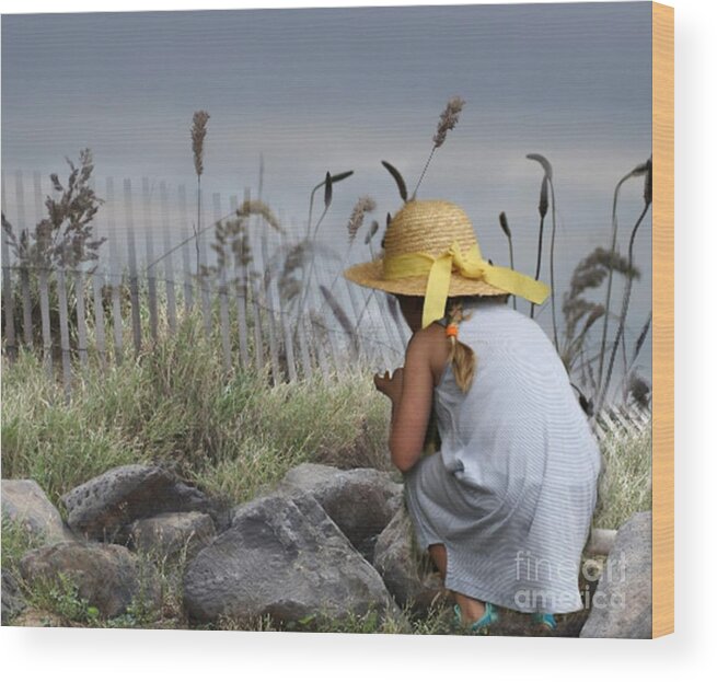 Photographic Landscapes Wood Print featuring the photograph Small Wonders by Mary Lou Chmura