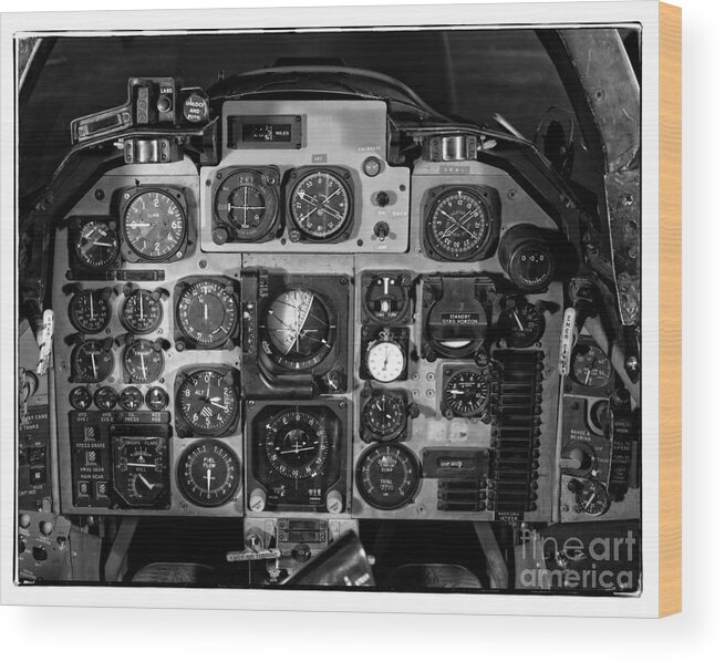 Cockpit Wood Print featuring the photograph The Cockpit by Edward Fielding