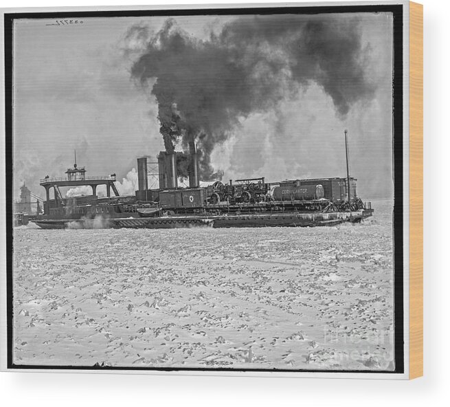 Loc Wood Print featuring the photograph Transfer steamer by Russell Brown