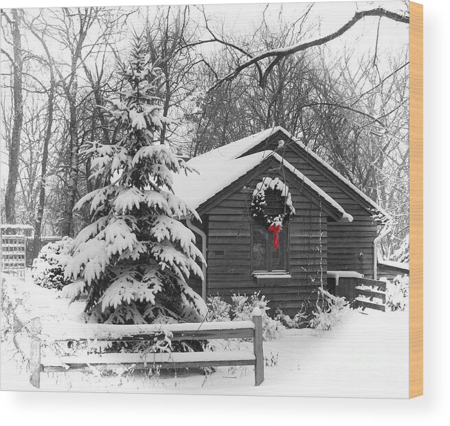 #photogtipsandtricks Wood Print featuring the photograph Twas the Night Before Christmas by Wayne Moran