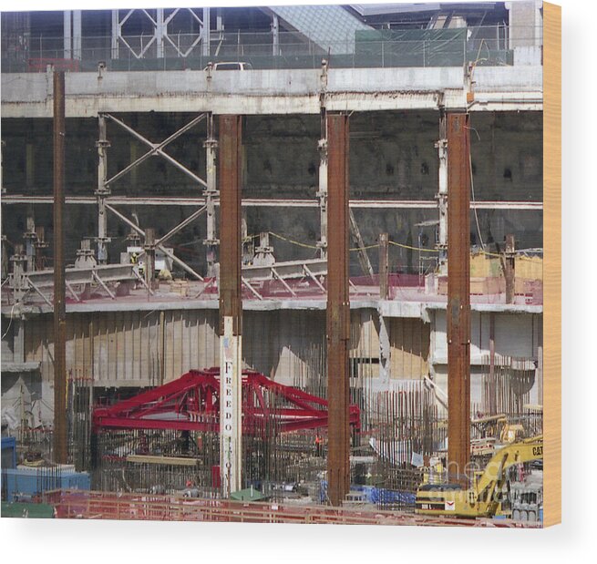 9/11/01 Wood Print featuring the photograph View from 10 10 by Steven Spak