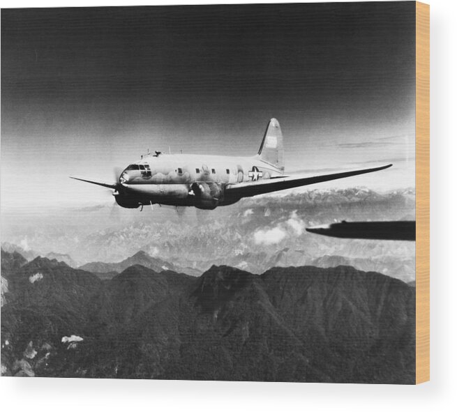 1944 Wood Print featuring the photograph Ww II: Transport Aircraft by Granger