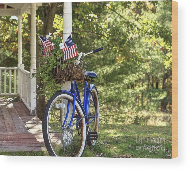 Home Wood Print featuring the photograph American Dream by Brenda Giasson