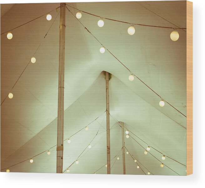Circus Tent Wood Print featuring the photograph Circus Tent by Lupen Grainne
