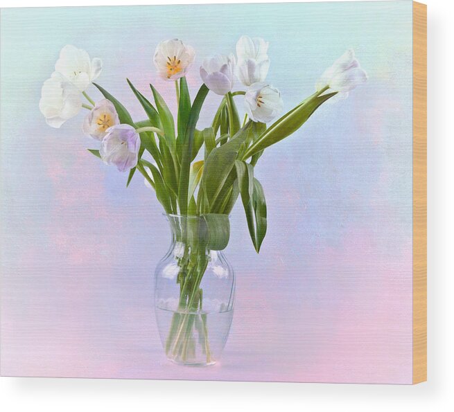 Tulips Wood Print featuring the photograph Tulip No. 325 by James Bethanis