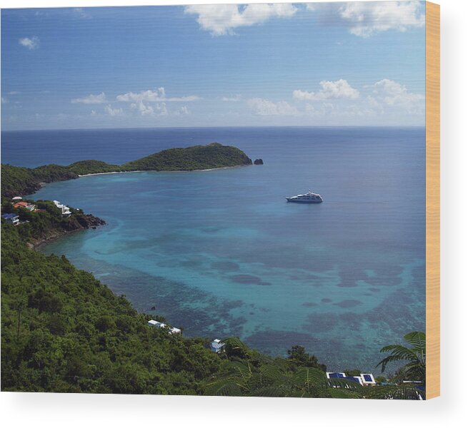 Rendezvous Bay Wood Print featuring the photograph Rendezvous Bay 2 by Pauline Walsh Jacobson