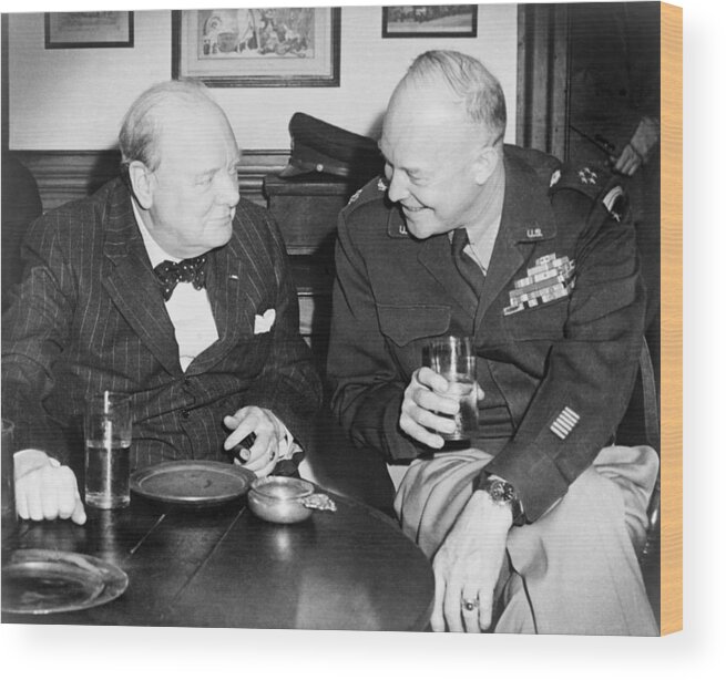 History Wood Print featuring the photograph Winston Churchill 1874-1965 #2 by Everett