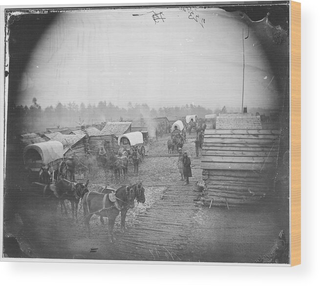 American Civil War Wood Print featuring the photograph American Civil War by Jackie Russo