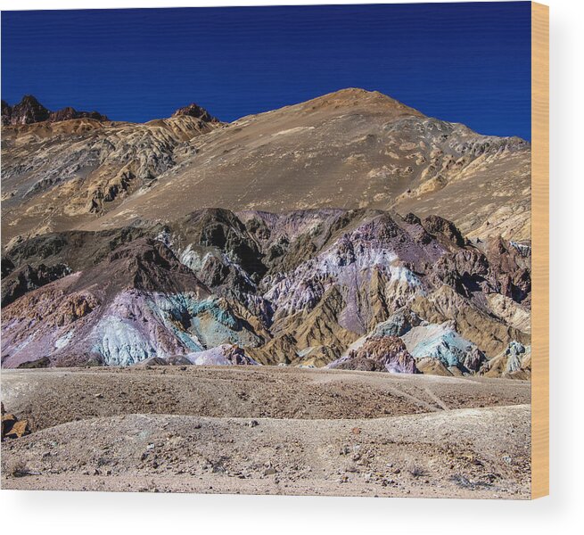 Desert Wood Print featuring the photograph Artists Pallete by Patrick Boening