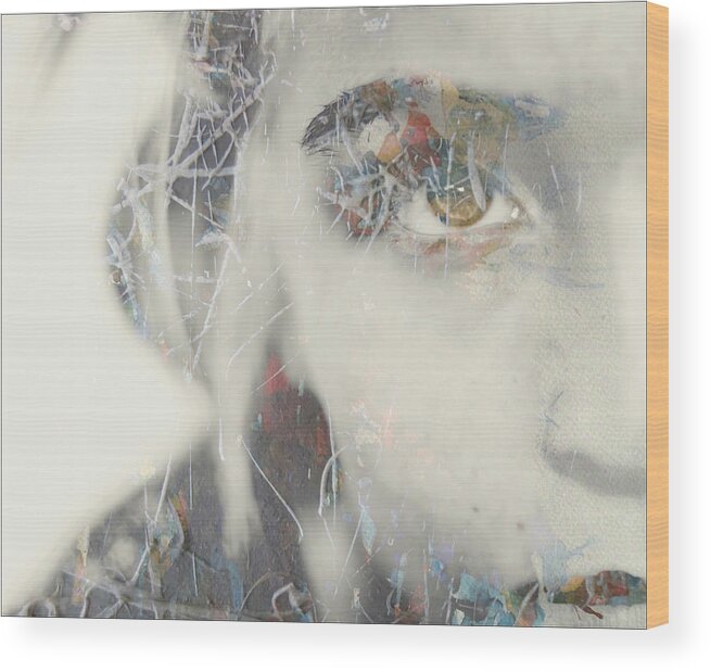 Portrait Wood Print featuring the photograph Bring On The Dancing Horses by Paul Lovering