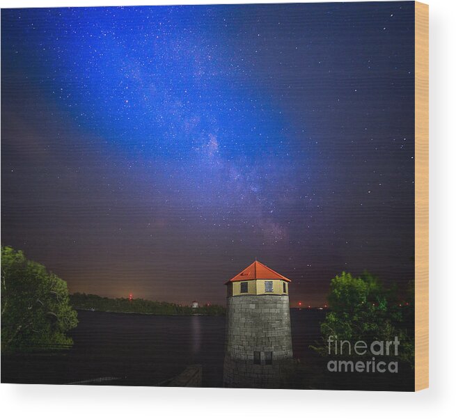 Branch Tower Wood Print featuring the photograph Fort Henry - Branch Tower East by Roger Monahan