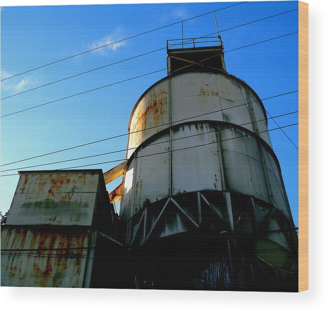 Photography Wood Print featuring the photograph Home Town Continued by Jeff DOttavio