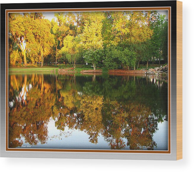 Color Wood Print featuring the photograph Late Summer Day by Farol Tomson