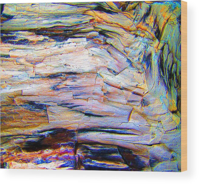 Color Wood Print featuring the photograph Layers of Mystery by Nicole I Hamilton