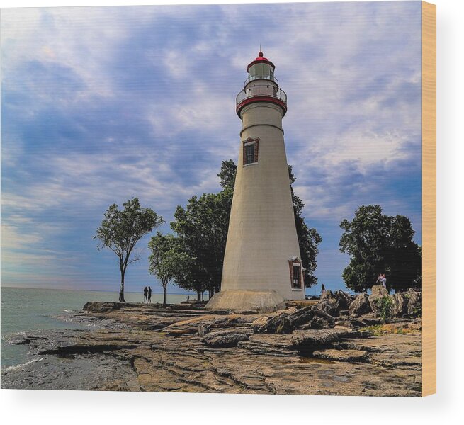 Lake Wood Print featuring the photograph Marblehead Lighthouse by Kevin Craft