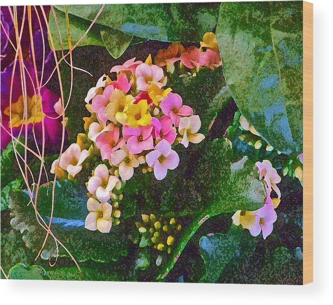Spring Wood Print featuring the photograph Spring Show 12 by Janis Senungetuk