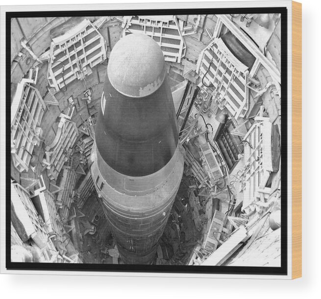Titan Wood Print featuring the photograph Titan Missile Site Museum by Farol Tomson