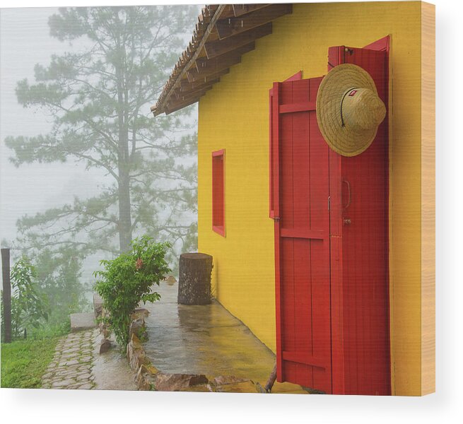 Honduras Wood Print featuring the photograph Top of the Mountain by Adam Reinhart