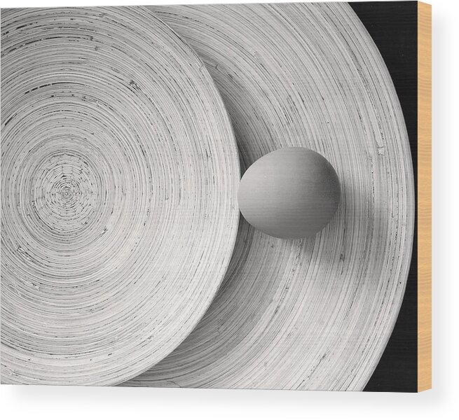 Pattern Wood Print featuring the photograph Untitled #1 by Calin Hanchevici