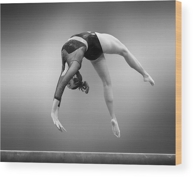 Gymnast Wood Print featuring the photograph Arch by Rob Li